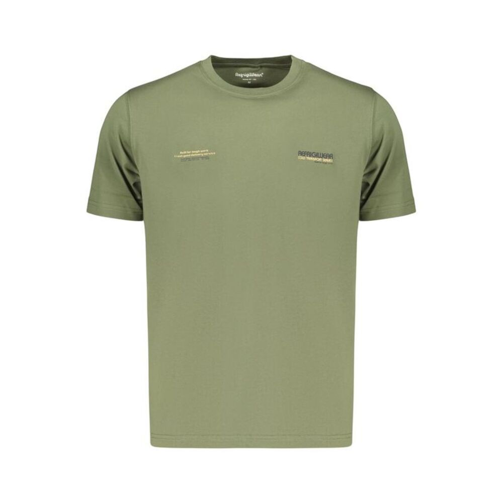 Refrigiwear Green Cotton Men's Men's T-Shirt